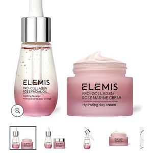 New in box 2 piece Elemis rose marine cream and rose oil